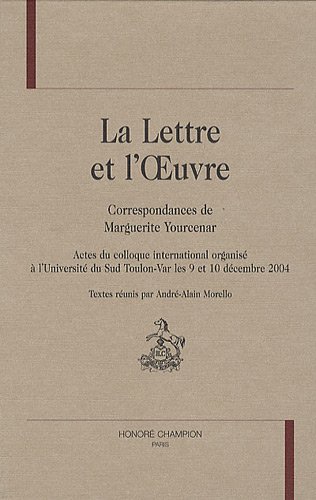 La  lettre et l'oeuvre