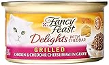 Fancy Feast Canned Delights Cat Food, Chicken And Cheddar, 3 oz