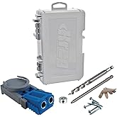 Kreg R3 Pocket-Hole Jig System, Woodworking Jig, R3 | Portable Kreg Pocket-Hole Jig, Easy Clamping and Adjusting, Includes Positioning Sliders, for Materials 1/2" to 1 1/2" Thick