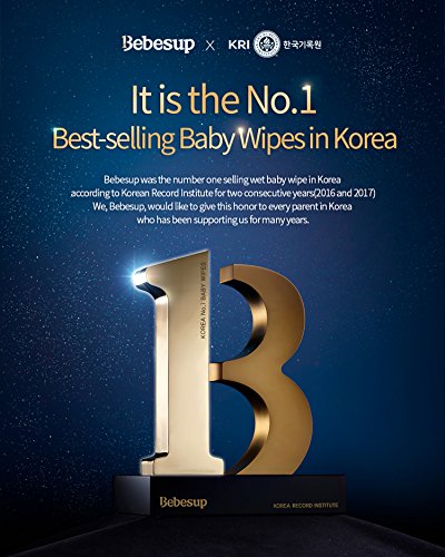 BEBEBSUP Signature Premium Baby Wipes for Sensitive Skins | Flip Top, Embossed Fabric | Unscented | Free of Alcohol, Paraben, Phenoxyethanol, CMIT | Made in Korea (Compact 12 Pack, 360 Count) - Thumbnail 4