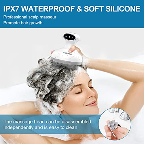 Electric Scalp Massager Enarit Electric Head Massager with Kneading