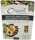 Organic Traditions Organic Kernels, Bitter Apricot, 8 Ounce