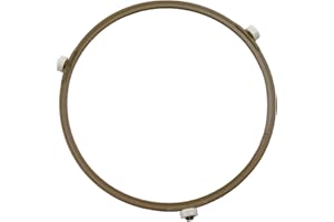 LIXIONGBAO 7.5 Inch Microwave Turntable Ring, Rotating Ring Roller, Middle Glass Plate Tray Support Holder, Replacement Inner Ring - for Microwave Oven Glass Turntable Plate