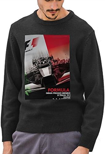SPINA JR F1 Formula 1 Men's Sweatshirt Winter Must Have Ultimate Cotton Crewneck Sweatshirt