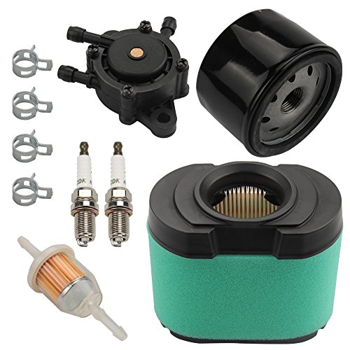 Harbot LA155 Air Filter with Oil Filter Fuel Pump for John Deere MIU11515 LA165 LA175 L120 L118 LA140 LA150 D150 D160 D170 Z425 E160 Lawn Mower Tractor