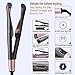 MAN NUO Professional Hair Straightener 2 in 1 Curling Iron Tourmaline Ceramic Twisted Flat Iron Fast Heating-up Adjustable Temp with LCD Digital Display&Auto Shut-off Hair Styling Tools for All Types
