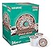 The Original Donut Shop Chocolate Glazed Donut Coffee single serve capsules for Keurig K-cup pod brewers (24 Count)