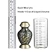 Small Keepsake Urns for Ashes, Mini Cremation Urn - Fits a Small Amount of Cremated Remains - Display Burial at Home or Office Decor (Black Arcadia Flying Birds, Brass Hand Engraved