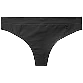 Tommy John Women's Supima Cool Cotton Thong Underwear, Soft Quick Dry Stretchy Fabric, Breathable Seamless, No Show Panties