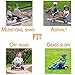 AUBESTKER Go Kart Kit - Hoverboard Accessories Fits All Self Balancing Electric Scooter, Safety Kit for Child Adult, with Shock Absorber and Phone Holder