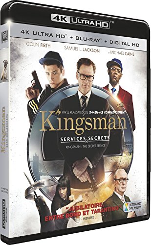 Kingsman : Services Secrets - 4k Ultra Hd + Blu-Ray+ Digital Hd
