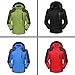 CROTI Ski Jacket Waterproof Windproof Snow and Rain Coat Men/Women's Slim Thickening Outdoors