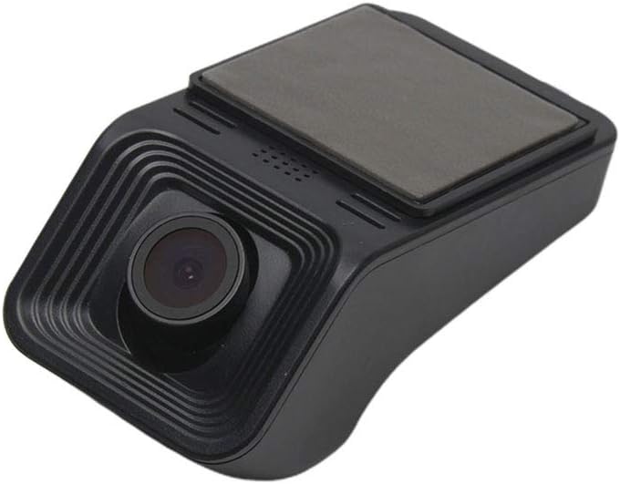 EEEXY Smart Dash Cam Mini Car DVR Camera HD 1080P Dual Lens Driving Recorder Hidden Type Multimedia Player DVD,Black