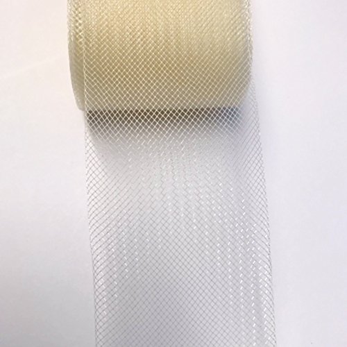 Soft Polyester IVORY Horsehair Braid, Sold by Roll 22 yards (2" inch wide)