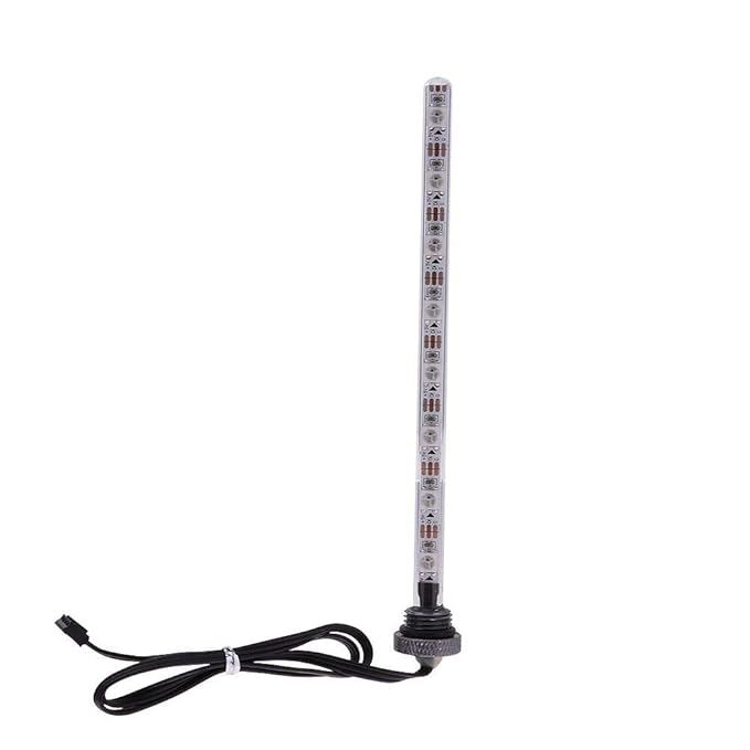 Amazon.com : Alloet Water Tank lamp, 15cm PM-D-HCD Cylindrical Water Cooling Tank RGB Lamp+ Controller PC : Pet Supplies