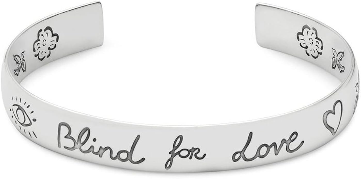gucci blind for love bangle