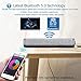 Sound Bar for TV, PON Wired and Wireless Bluetooth Home Theater Speaker with Remote Control, TF Card-Surround SoundBar TV/Cellphone/Tablet, 2.0 Channel Soundbar with 2x5w Speakersthumb 3