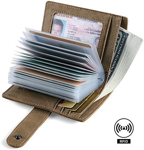RFID Blocking Card Holder Wallet for Men Pabin