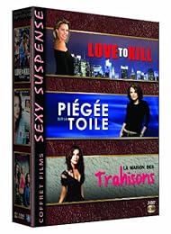 Coffret Sexy suspense : Mariage dangereux + Piégée sur la toile + La maison des trahisons - Pack