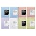 [MIZON] Enjoy Vital-Up Time Mask Sheet Variety Set Pack of 8 - Full Facial Skin Care Mask Sheet, Moisturizing, Soothing, Brightening, Nourishing, Firming, Korean Night Skin Care
