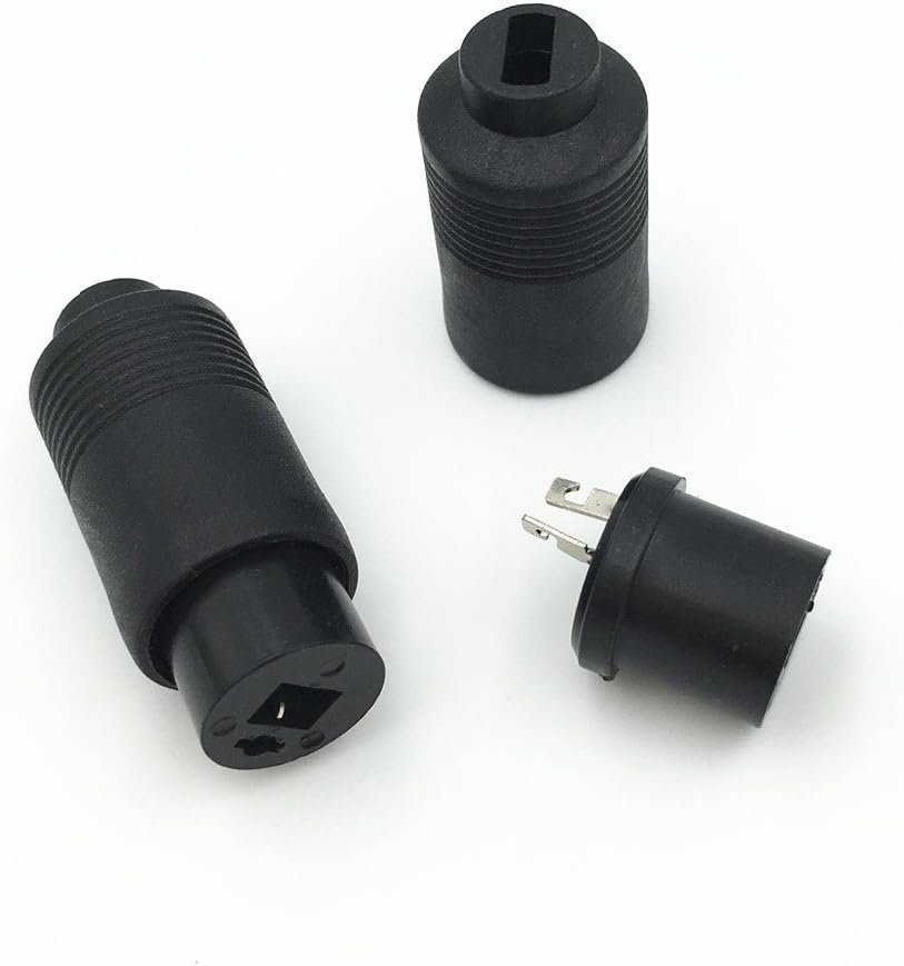 10Pcs 2 Pin DIN Female Speaker Plug 2-Pin Plug Hifi Loudspeaker Solder Connector