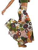 Tropic Bliss Women's Palazzo Pant, Orange multicolored by, XXL