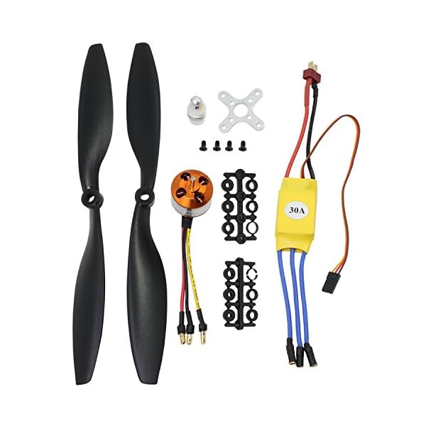 Kyrio Kyrio 1000KV RC bürstenloser Motor A2212 13T mit 30A bürstenlosem ESC-Set 1045 Propeller CW CCW Zubehör Kit… – Bild 8