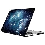iCasso New Art Fashion Image Series Ultra Slim Light Weight Rubberized Hard Case Glossy Clear Crystal Snap-On Hard Cover Case for MacBook Pro 13 inch Retina (Model: A1425/A1502) - Neblua