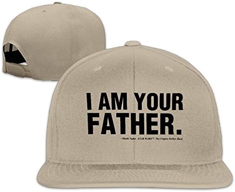 I Am Your Father Lovely Cap 2017 New Men Fashion Hip-Hop Baseball Cap Natural