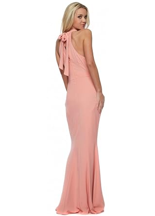 Jarlo Caden Maxi Dress with High Neck in Green | Lyst
