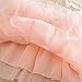 Elesa Miracle Little Girl Sequins Tulle Slipdress Princess Lace Tutu Dress with Headband Value Set (Pink, 1-2 Years)