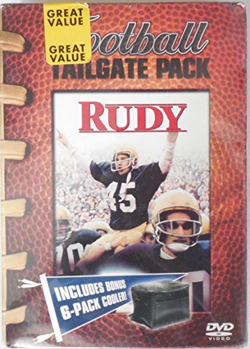 'Rudy' Movie DVD Football Tailgate Pack Includes Bonus 6-Pack Cooler!