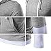 Men's Long Sleeve T-Shirt Casual Slim Fit Pullover Hoodies B26-Black L