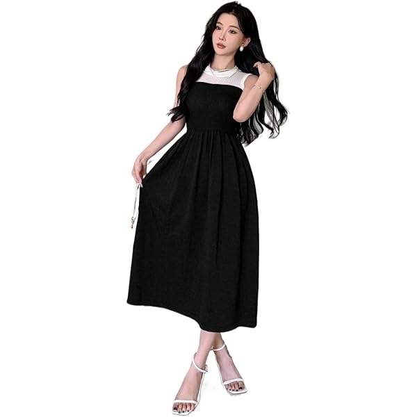 princess polly baby blue dress Women's Black Denim Dresses