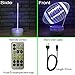FlyonSea Football lamp, Rugby Ball Bedside Lamp 7 Colors Change + Remote Control with Timer Kids Night Light Optical Illusion Lamps for Kids Lamp As a Gift Ideas for Boys