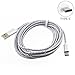White Durable Braided 10ft Long Type-C Cable Rapid Charge USB Wire Sync USB-C Power Data Cord for ZTE Grand X Max 2, X3, X4, Duo LTE, ZMax Pro Z981