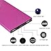 Slim Power Bank,Sky-shop Portable Power Bank 15000mAh External Battery Charger, Ultra Slim Design with 2 USB Ports for iPhone,iPhone 8,iPhone X,iPad, Samsung ,HTC ,LG and More(Rose Gold)