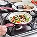 GreenLife Soft Grip Healthy Ceramic Nonstick Burgundy Wok, 11