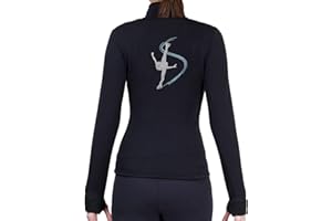NY2 SPORTSWEAR Figure Skating Polartec Polar Fleece Jacket with Rhinestones JR271 - Child Sizes