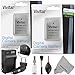 (2 Pack) EN-EL14 / EN-EL14a Battery and Charger Kit for NIKON DSLR D5300 D5200 D5100 D3300 D3200 D3100, COOLPIX P7800 P7700 P7100 P7000, Nikon DF Cameras - Includes: 2 Vivitar Ultra High Capacity Rechargeable 2300mAh Li-ion Batteries + AC/DC Vivitar Rapid Travel Charger + Cleaning Kit + MagicFiber Microfiber Lens Cleaning Cloth