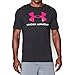 Under Armour Men's Sportstyle Logo T-Shirt, Black/White, Large