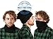 Marino Black Beanie Winter Hat, Magic Scarf and Neck Gaiter - Multi-functional - Unisex Men and Women