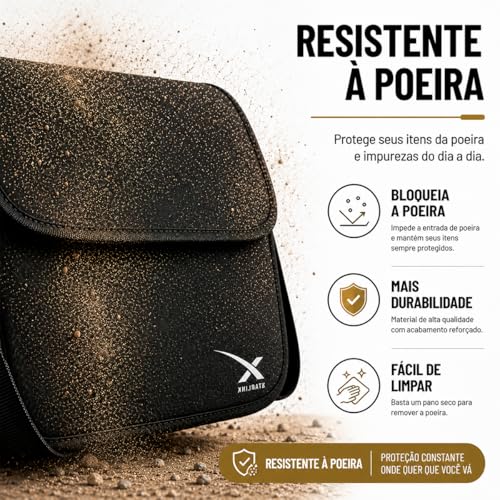 Case Bisbel Bolsa Compatível com Starlink Mini Premium Aveludada Com EVA Interno Proteção Reforçada Para Transporte