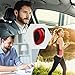 Bluetooth Headphones,Bpuls bluetooth earbuds V4.1 Wireless Mini Invisible Car Headset [Magnetic Charging] Single In Ear Earpiece Smallest Wireless Bluetooth Earbud Earphone with HD Mic-M18 (Red)