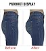 AIMILIA Butt Lifter Hip Enhancer Shapewear Padded Briefs Control Panties Body Shaper for Women Nude