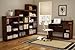 South Shore Axess 3-Shelf Bookcase Royal Cherry, Contemporary