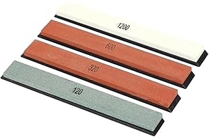 Aluminum Oxide Sharpening Stone Dual Sided Water Whetstone for Knife Sharpening 180-3000 Grit Coarse and Fine Grinding Precis