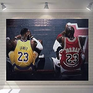 YDYL-LI Basketball Fans Tapestry Jordan/James Thickening-Flannel Wall Hanging Tapestry Home Decor,Table Cloth,Beach Towel,Living Room Decorations,200x150cm