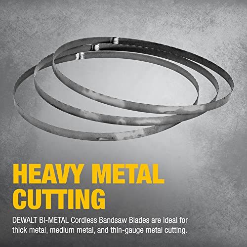 DEWALT Portable Band Saw Blade, 327/8Inch, .020Inch, 18 TPI, 3Pack