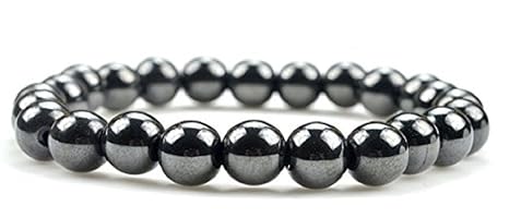 Drkao Magnetarmband Damen Gesundheit Magnetfeldtherapie Armband Hämatit Magnet zur Schmerzlinderung für Arthritis und Karpalt